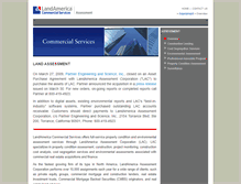 Tablet Screenshot of landamericaassessmentcorp.com